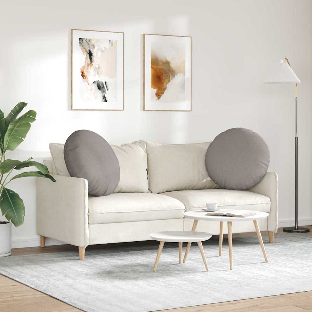 Cuscini per Seduta 2 pcs Talpa Ø80 x 29 cm Tessuto