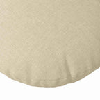 Cuscini per Seduta 2 pcs Crema Ø80 x 29 cm Tessuto