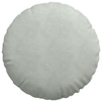 Cuscini per Seduta 2 pcs Grigio chiaro Ø 40 x 13 cm Velluto