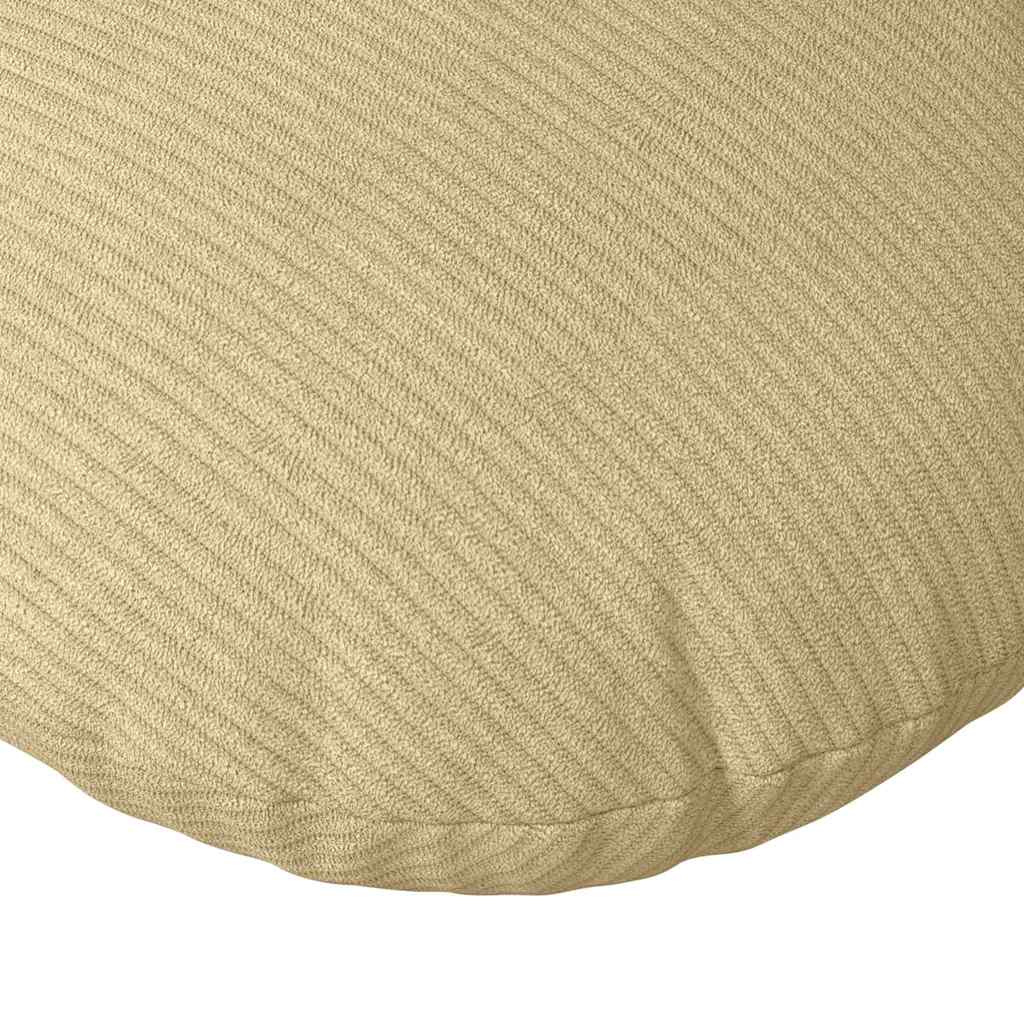Cuscini per Seduta 2 pcs Grigio Verde Ø 80 cm Tessuto in Cords