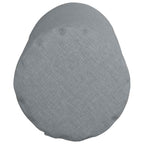 Cuscini a rullo 2 pcs Grigio chiaro Ø 15 x 40 cm Tessuto