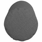 Cuscini a rullo 2 pcs Grigio scuro Ø 15 x 40 cm Tessuto