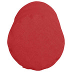 Cuscini a rullo 2 pcs Rosso Ø 15 x 40 cm Tessuto