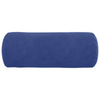 Cuscini a rullo 2 pcs Blu Polizia Ø 15 x 40 cm Tessuto in Cords