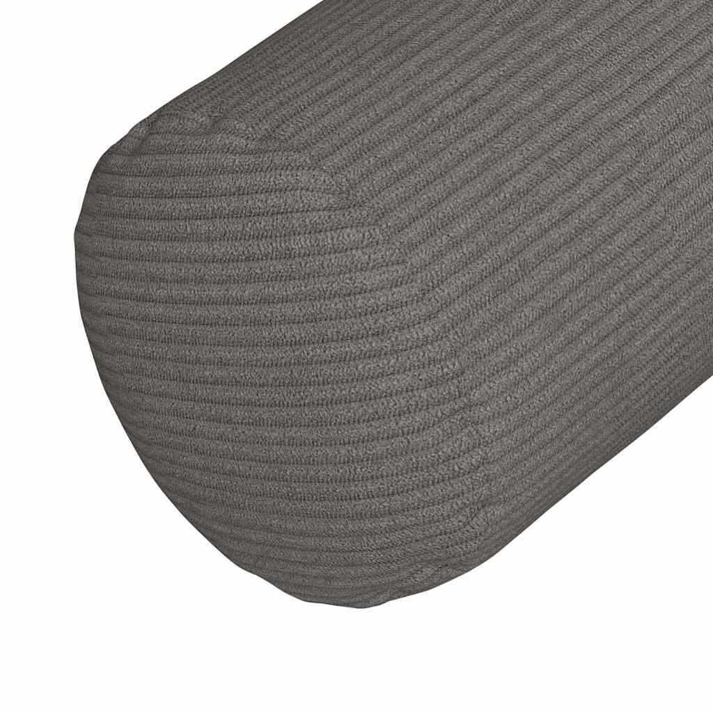 Cuscini a rullo 2 pcs Grigio chiaro Ø 15 x 40 cm
