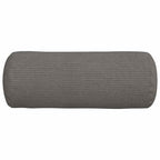 Cuscini a rullo 2 pcs Grigio chiaro Ø 15 x 40 cm