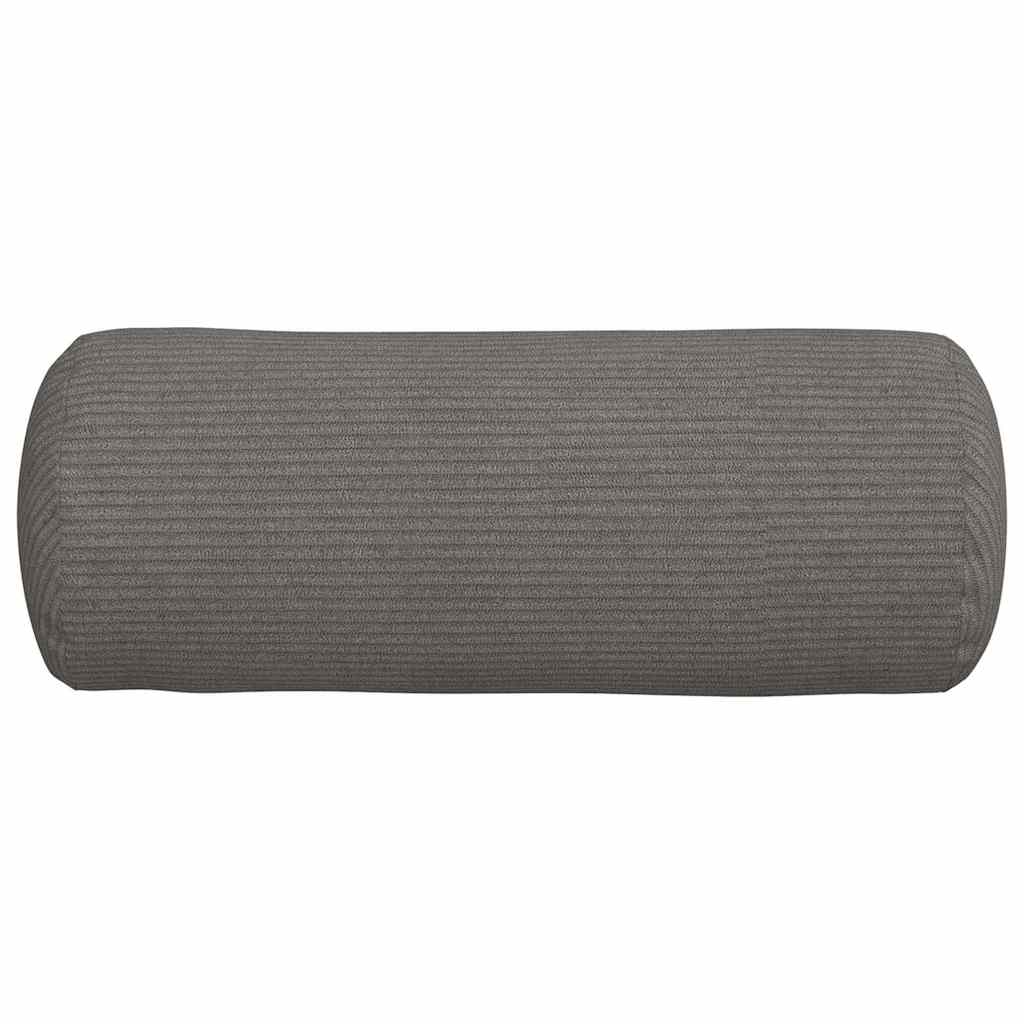 Cuscini a rullo 2 pcs Grigio chiaro Ø 15 x 40 cm