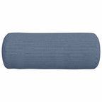 Cuscini a rullo 2 pcs Blu Ø 15 x 40 cm Tessuto in Cords