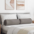 Cuscini a rullo 2 pcs Talpa Ø 25 x 70 cm Tessuto