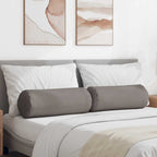 Cuscini a rullo 2 pcs Talpa Ø 25 x 70 cm Tessuto