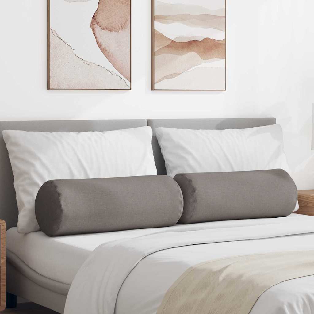 Cuscini a rullo 2 pcs Talpa Ø 25 x 70 cm Tessuto