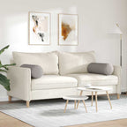 Cuscini a rullo 2 pcs Talpa Ø 25 x 70 cm Tessuto
