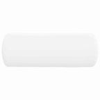 Cuscini a rullo 2 pcs Bianco Ø 25 x 70 cm Tessuto