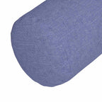 Cuscini a rullo 2 pcs Blu jeans Ø 25 x 70 cm Tessuto
