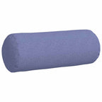 Cuscini a rullo 2 pcs Blu jeans Ø 25 x 70 cm Tessuto