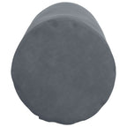 Cuscini a rullo 2 pcs Grigio scuro Ø 25 x 70 cm
