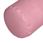 Cuscini a rullo 2 pcs Rosa Ø 25 x 70 cm Tessuto in Cords