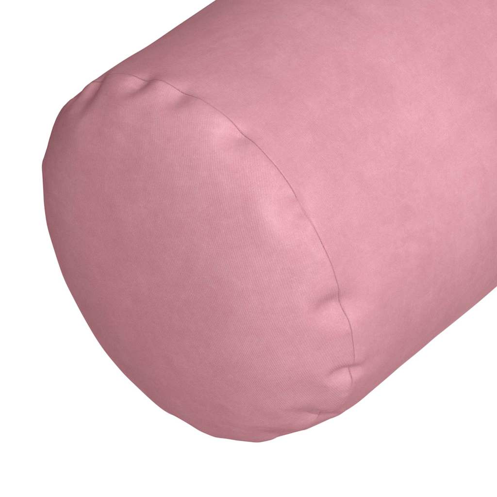 Cuscini a rullo 2 pcs Rosa Ø 25 x 70 cm Tessuto in Cords