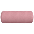 Cuscini a rullo 2 pcs Rosa Ø 25 x 70 cm Tessuto in Cords