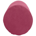 Cuscini a rullo 2 pcs Rosso Vino Ø 25 x 70 cm Tessuto in Cords