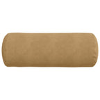 Cuscini a rullo 2 pcs Marrone Ø 25 x 70 cm Tessuto in Cords