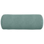 Cuscini a rullo 2 pcs Verde Mare Ø 25 x 70 cm Tessuto in Cords
