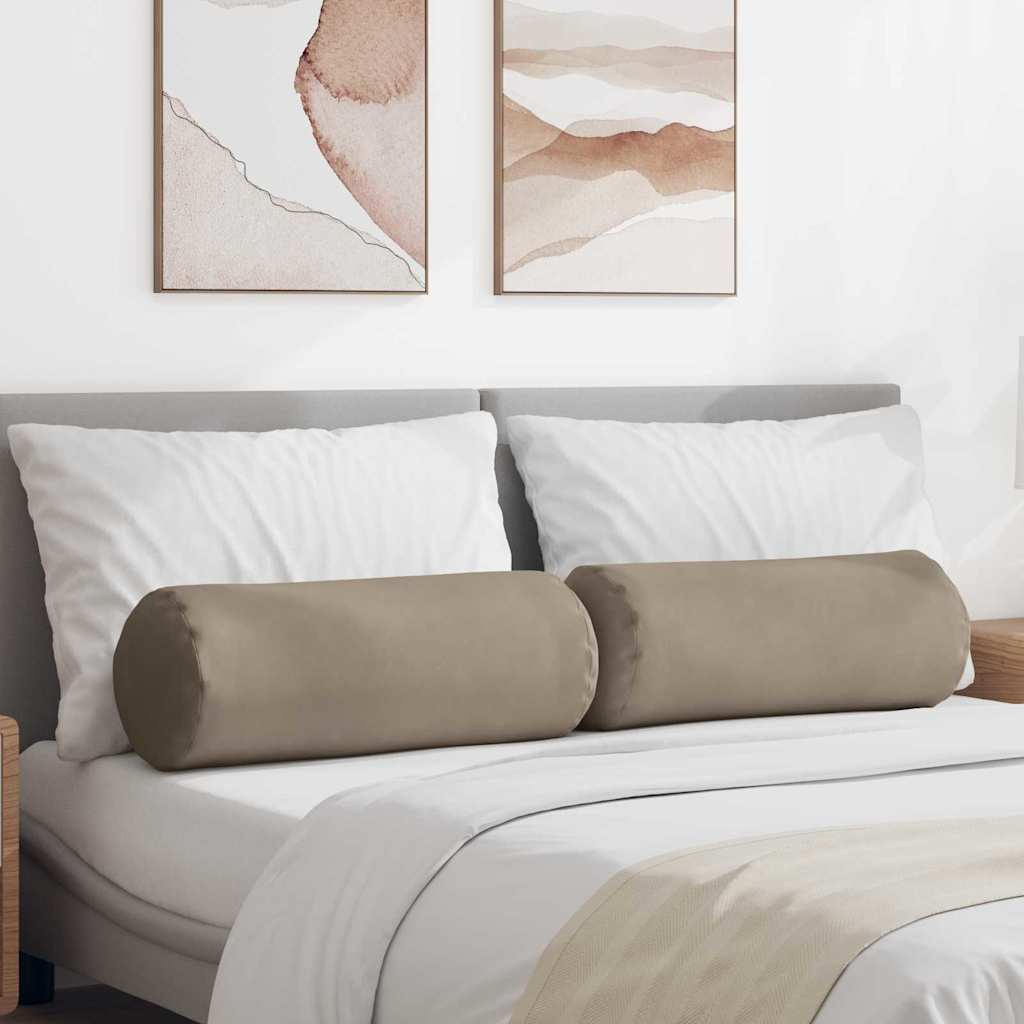 Cuscini a rullo 2 pcs Talpa Ø 25 x 70 cm Tessuto in Microfibra
