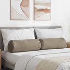 Cuscini a rullo 2 pcs Talpa Ø 25 x 70 cm Tessuto in Microfibra