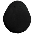 Cuscini a rullo 2 pcs Nero Ø 25 x 70 cm Tessuto in Microfibra