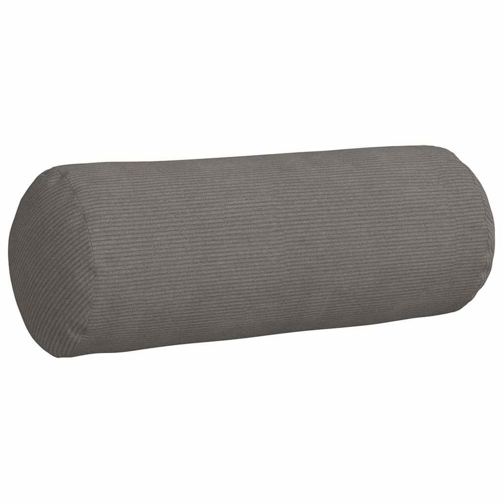 Cuscini a rullo 2 pcs Grigio chiaro Ø 25 x 70 cm