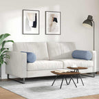 Cuscini a rullo 2 pcs Blu Ø 25 x 70 cm Tessuto in Cords