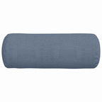 Cuscini a rullo 2 pcs Blu Ø 25 x 70 cm Tessuto in Cords