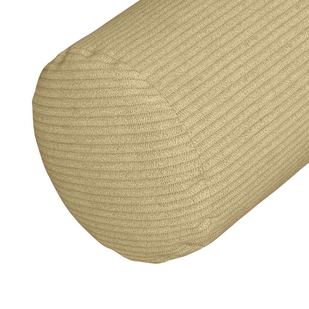 Cuscini a rullo 2 pcs Grigio Verde Ø 25 x 70 cm