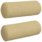Cuscini a rullo 2 pcs Grigio Verde Ø 25 x 70 cm