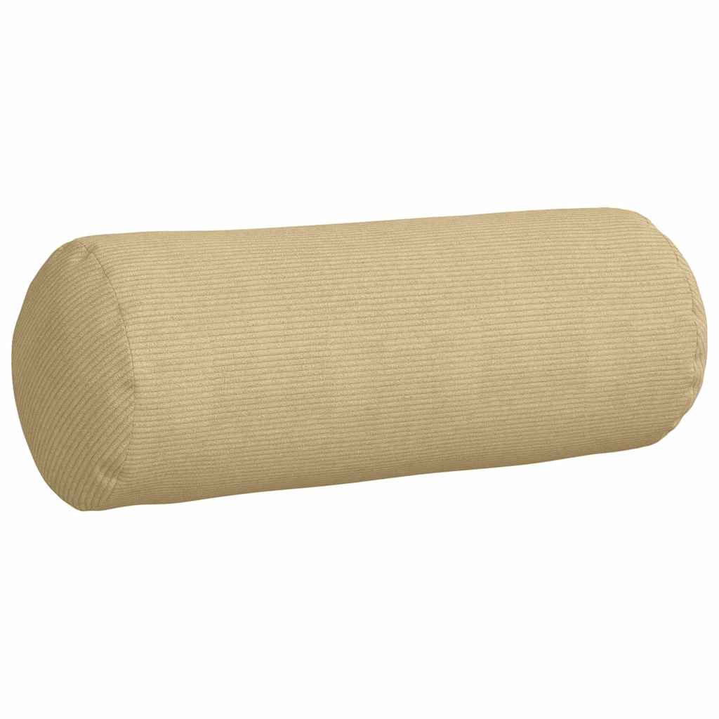 Cuscini a rullo 2 pcs Grigio Verde Ø 25 x 70 cm
