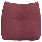 Cuscino per Schiena Rosso Vino 45 x 24 x 50 cm Tessuto