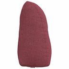 Cuscino per Schiena Rosso Vino 45 x 24 x 50 cm Tessuto
