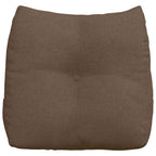 Cuscino per Schiena Marrone 45 x 24 x 50 cm Tessuto
