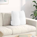 Cuscino per Schiena Bianco 45 x 24 x 50 cm Tessuto