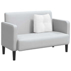 Cuscino per Schiena Bianco 45 x 24 x 50 cm Tessuto