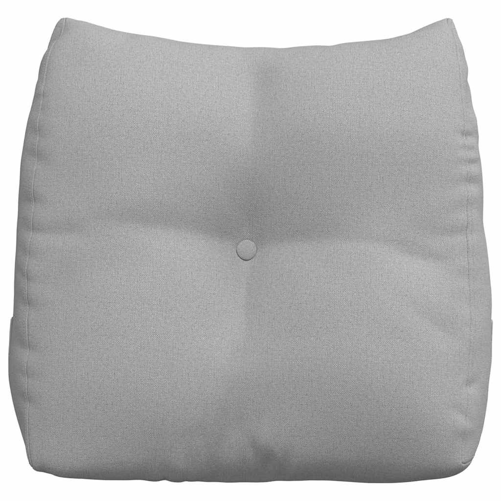 Cuscino per Schiena Grigio Nuvola 45 x 24 x 50 cm Tessuto