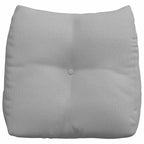 Cuscino per Schiena Grigio Nuvola 45 x 24 x 50 cm Tessuto