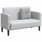 Cuscino per Schiena Grigio Nuvola 45 x 24 x 50 cm Tessuto