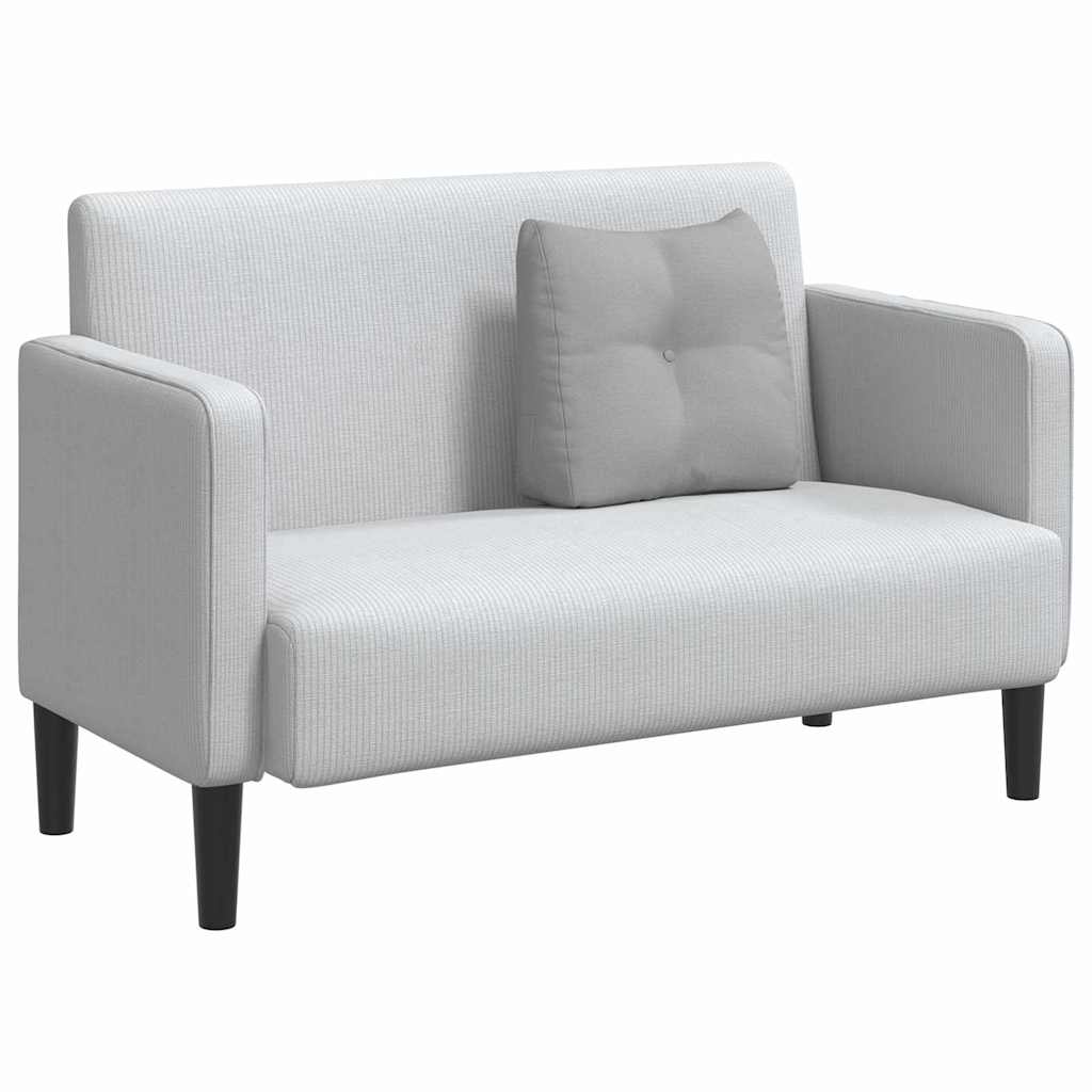Cuscino per Schiena Grigio Nuvola 45 x 24 x 50 cm Tessuto