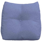 Cuscino per Schiena Blu jeans 45 x 24 x 50 cm Tessuto