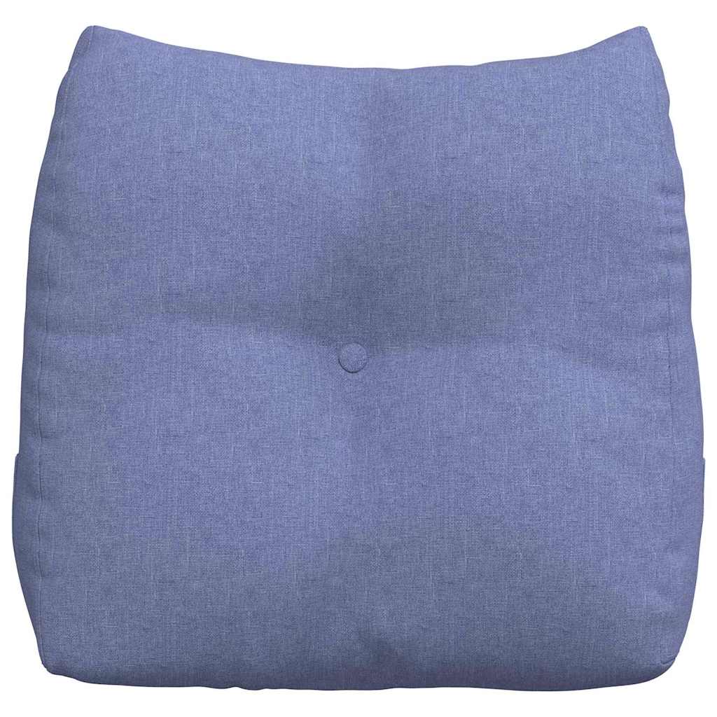 Cuscino per Schiena Blu jeans 45 x 24 x 50 cm Tessuto