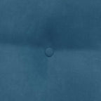 Cuscino per Schiena Blu 45 x 24 x 50 cm Velluto