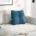 Cuscino per Schiena Blu 45 x 24 x 50 cm Velluto