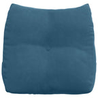 Cuscino per Schiena Blu 45 x 24 x 50 cm Velluto