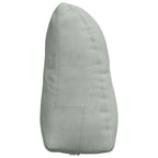 Cuscino per Schiena Grigio chiaro 45 x 24 x 50 cm Velluto